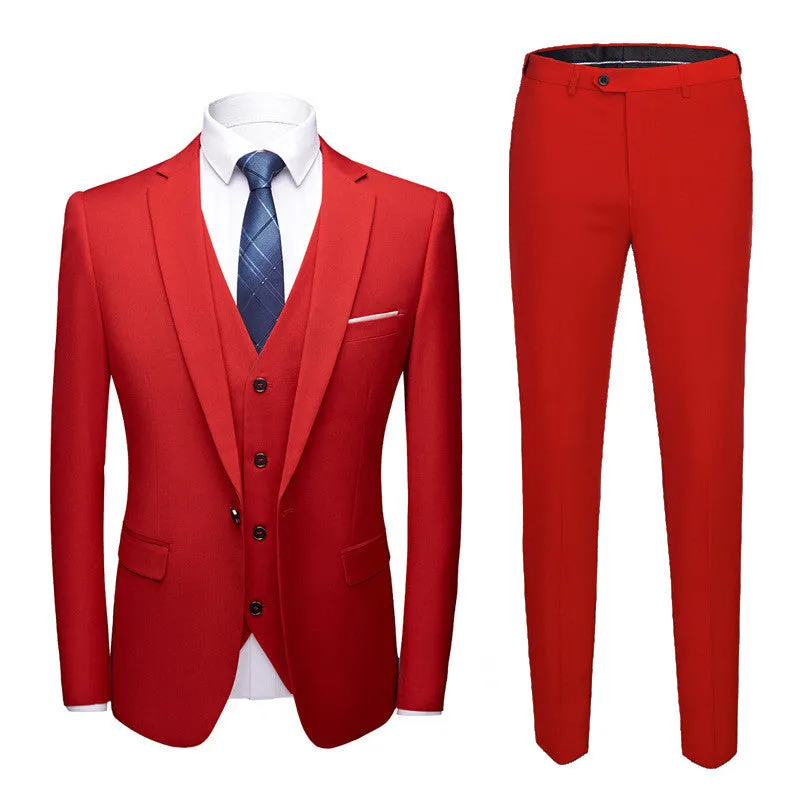 Men's Business Wedding Suit Set