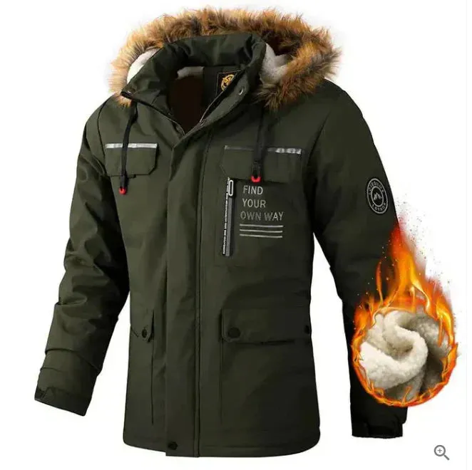 Men's premium waterproof winter coat