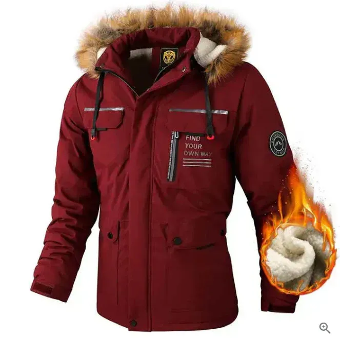 Men's premium waterproof winter coat