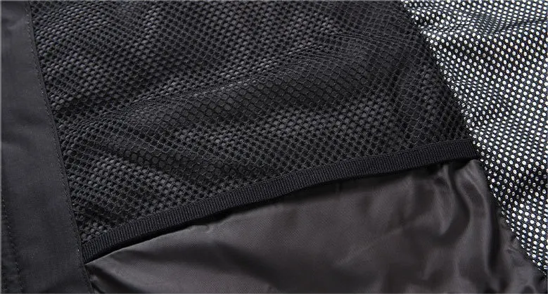 Men's Windproof Puffer Vest with Stand-Up Collar and Easy-to-Clean Material