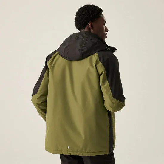 Men's Winter Calderdale II Waterproof Jacket Nephrite Green Black