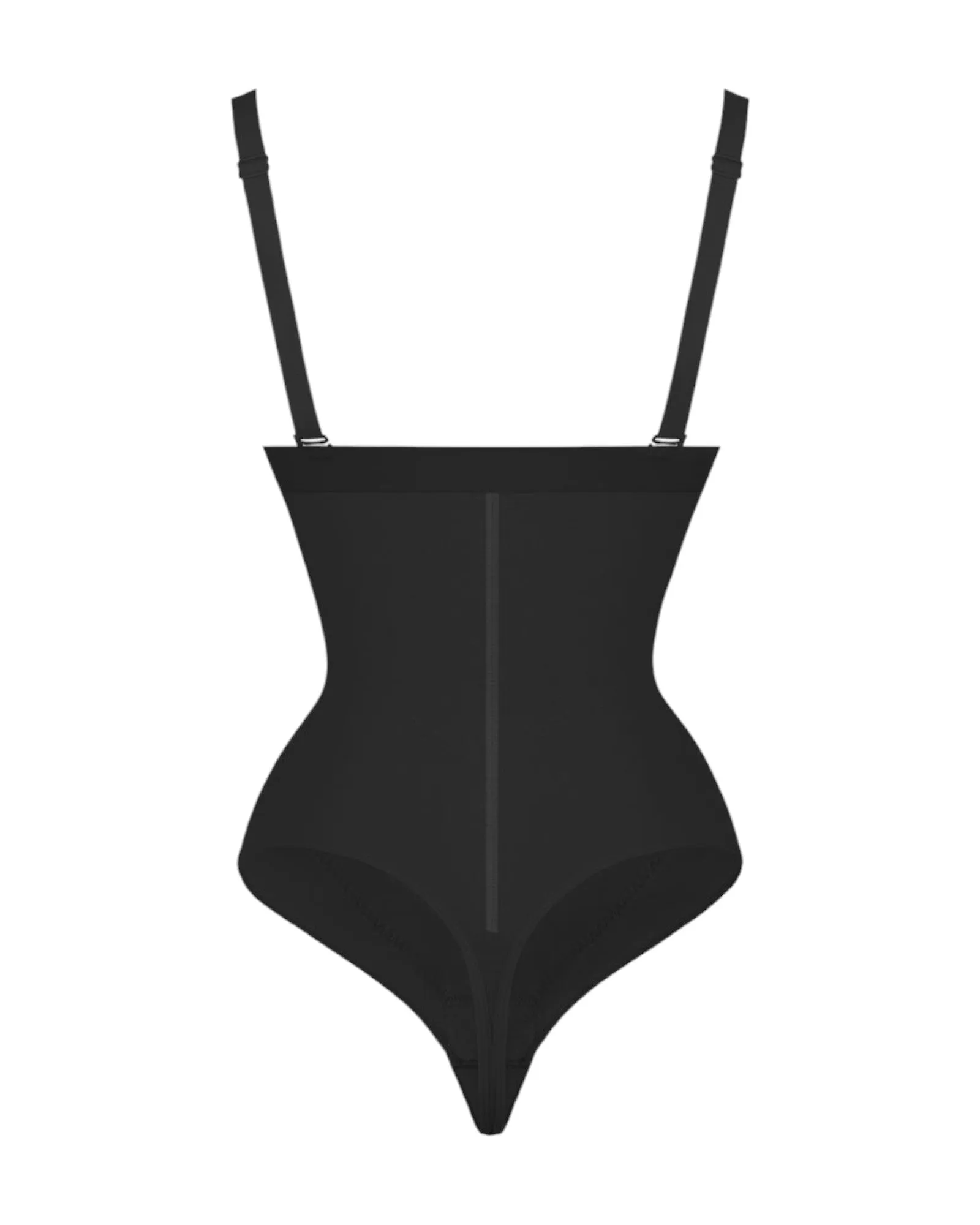 Mila Open-Bust Thong Bodysuit