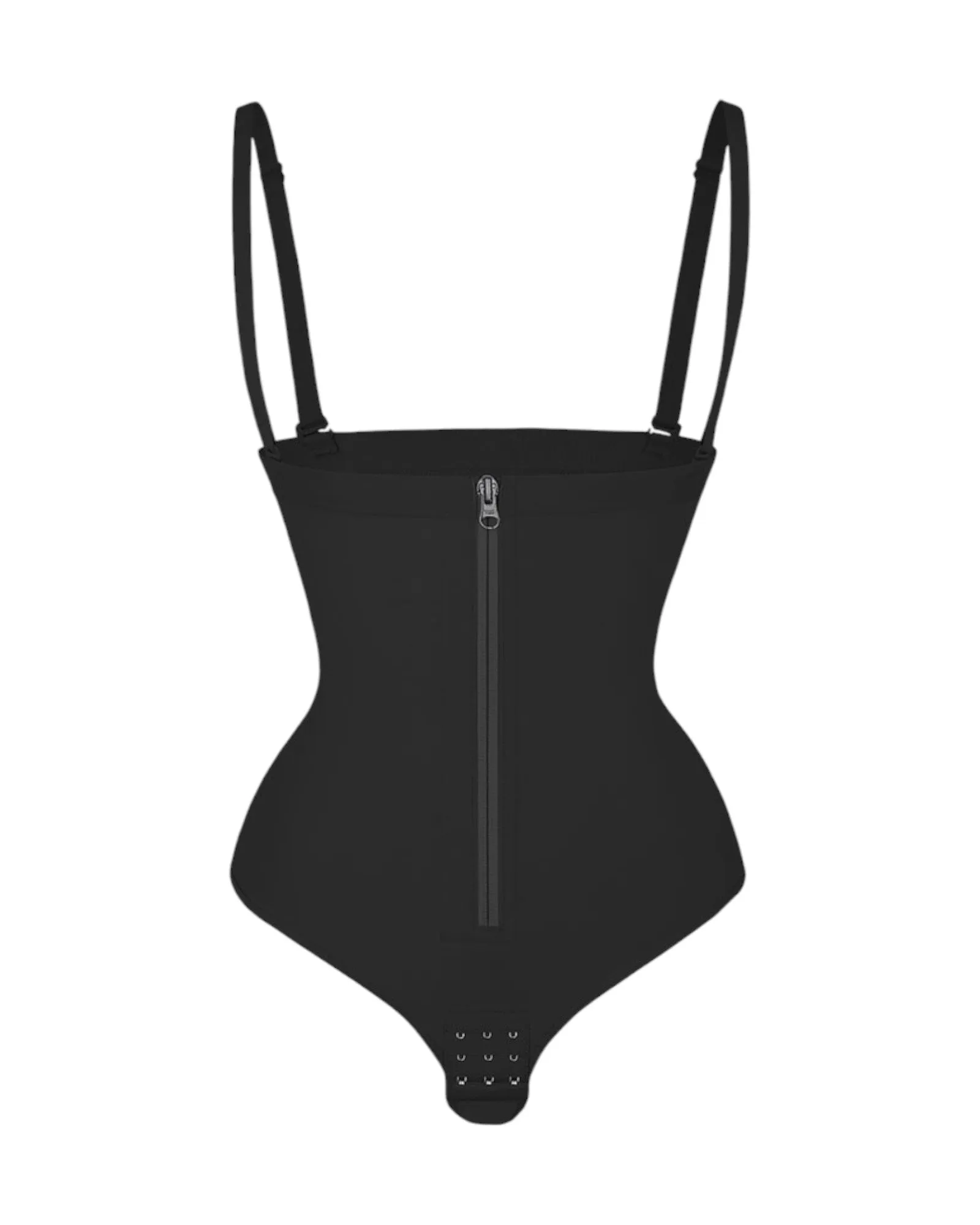 Mila Open-Bust Thong Bodysuit