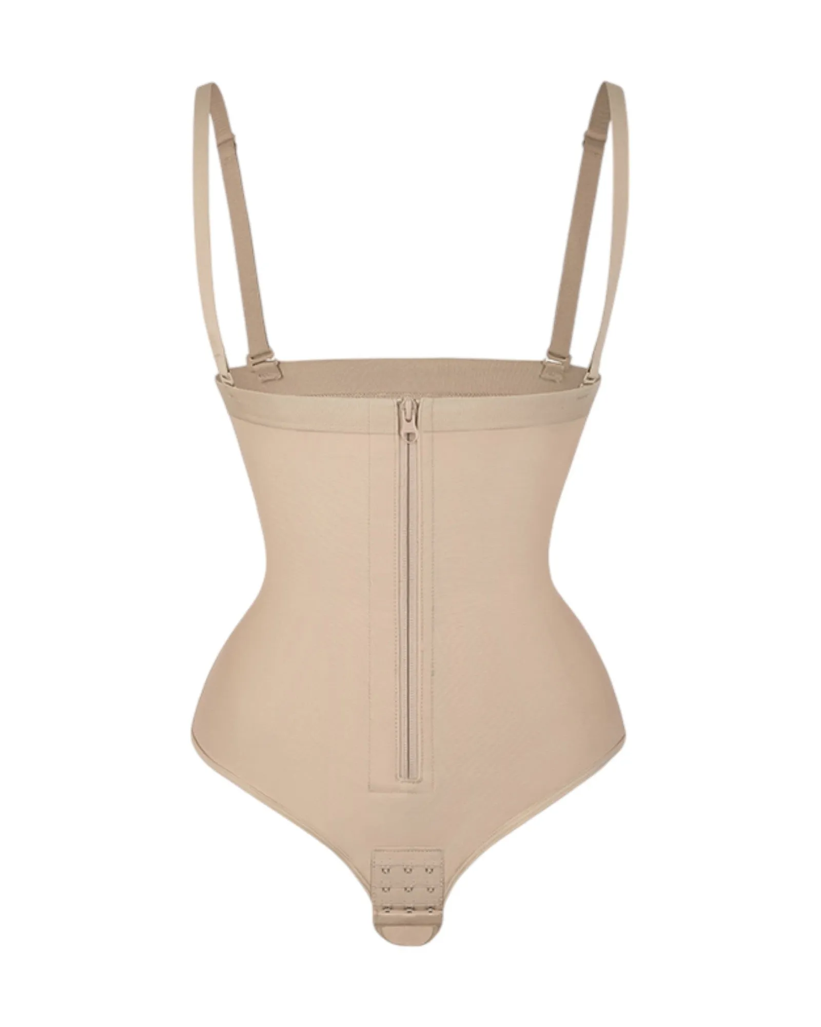 Mila Open-Bust Thong Bodysuit