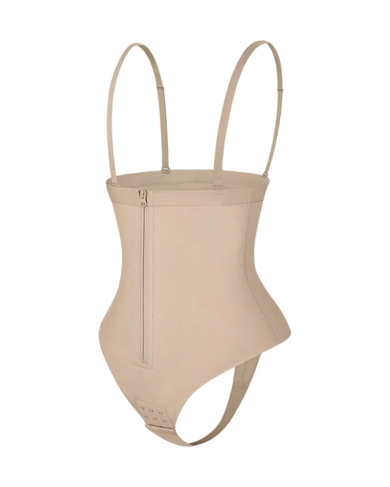 Mila Open-Bust Thong Bodysuit