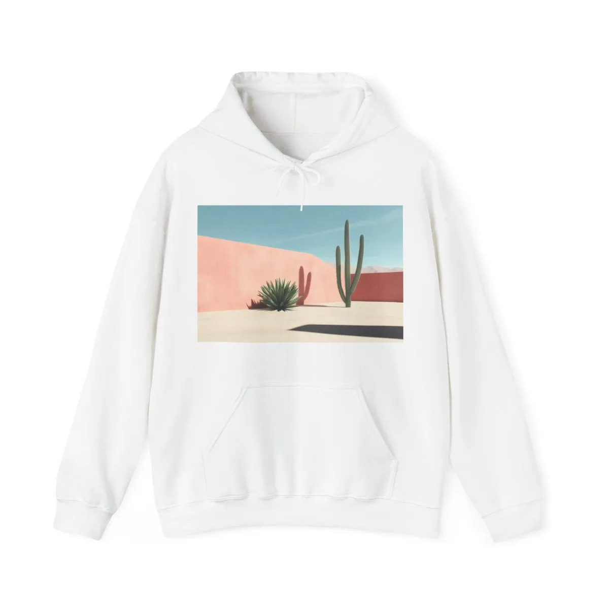 Minimal Desert Scene Hoodie Design