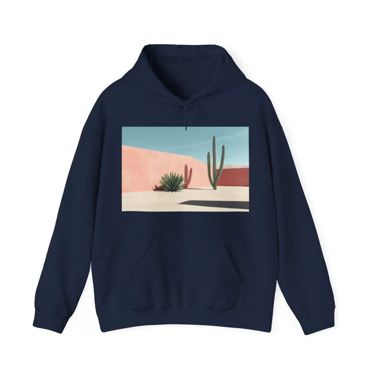Minimal Desert Scene Hoodie Design