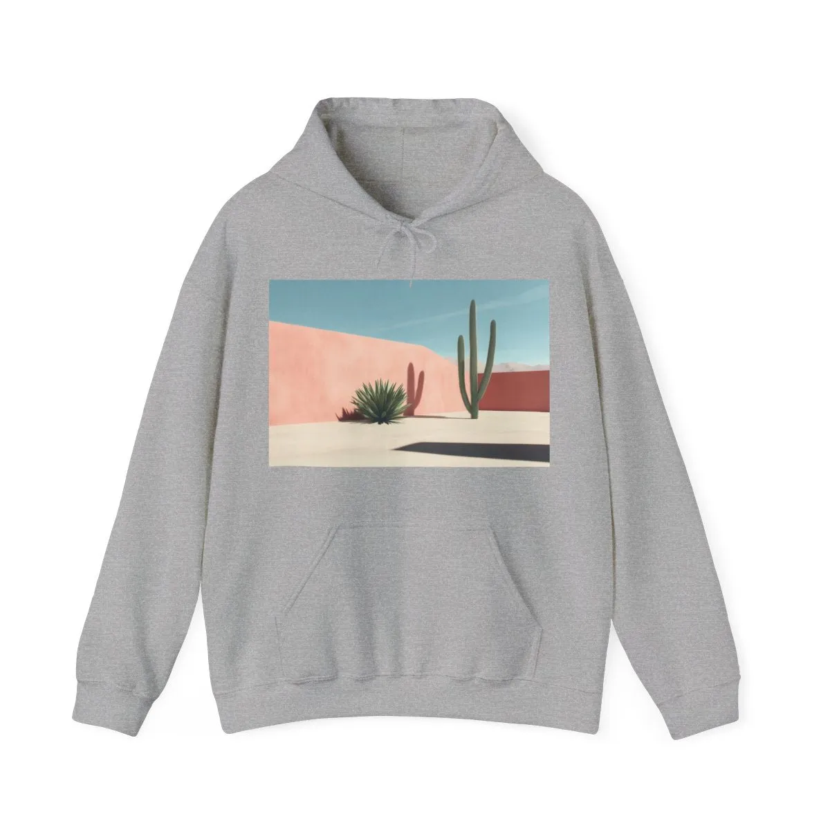 Minimal Desert Scene Hoodie Design