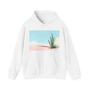 Minimal Desert Scene Shadow Hoodie