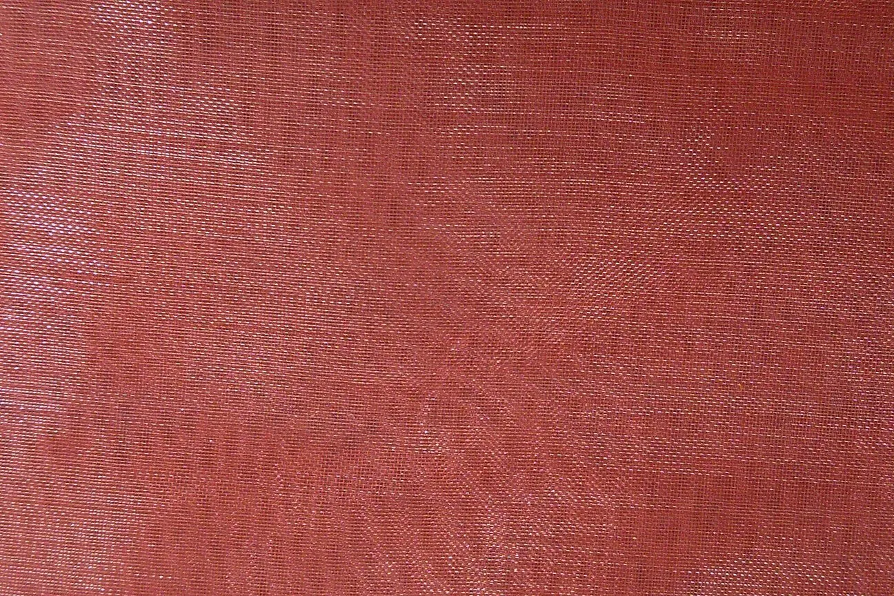 MO: Sassy Pink Red Mirror Organza