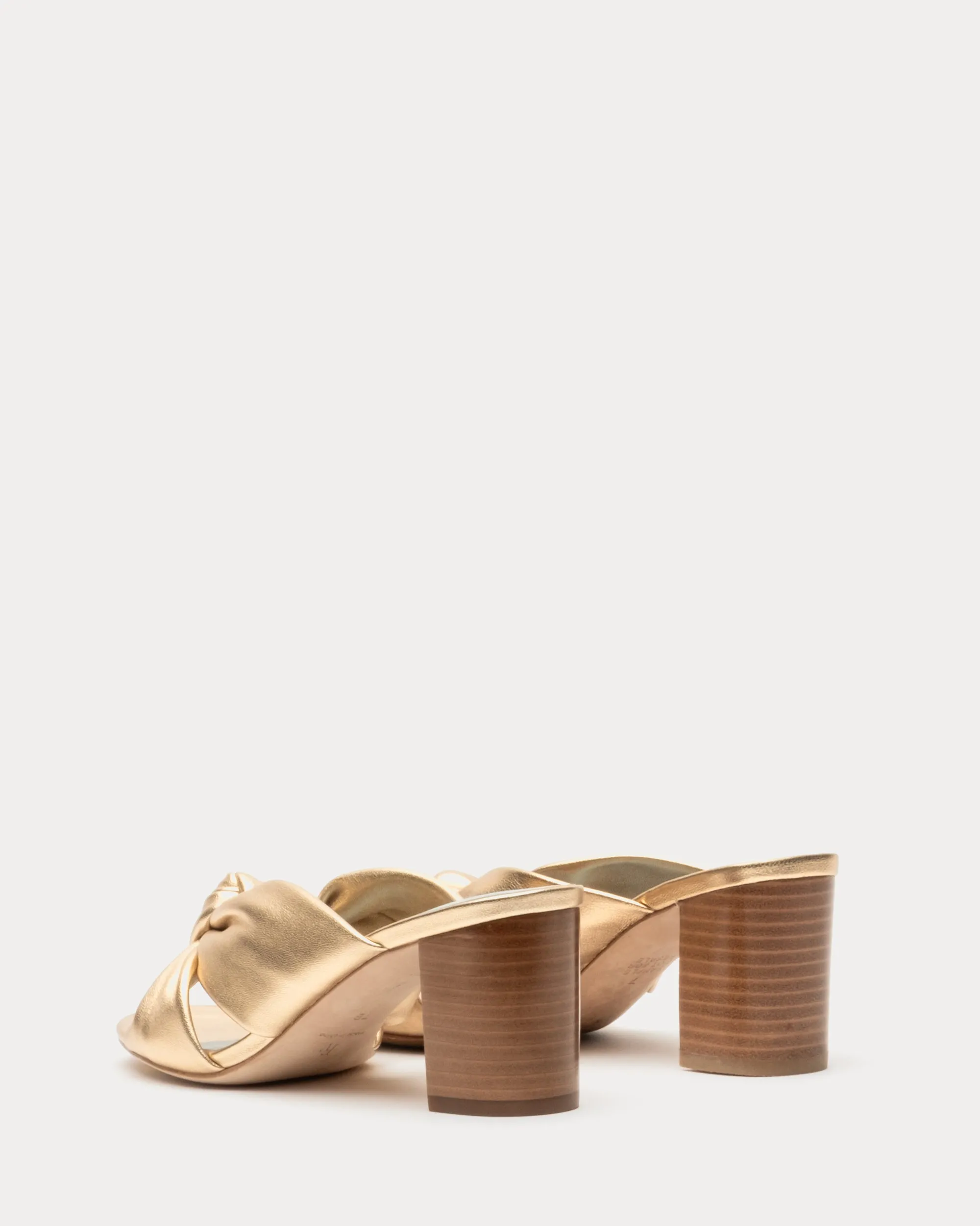 Mollie Slide Heel - Platino