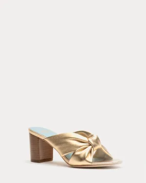 Mollie Slide Heel - Platino