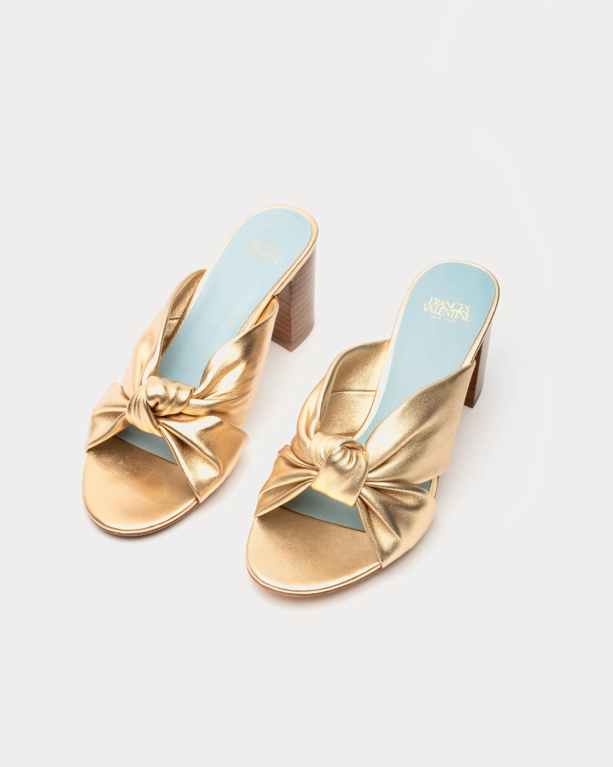 Mollie Slide Heel - Platino