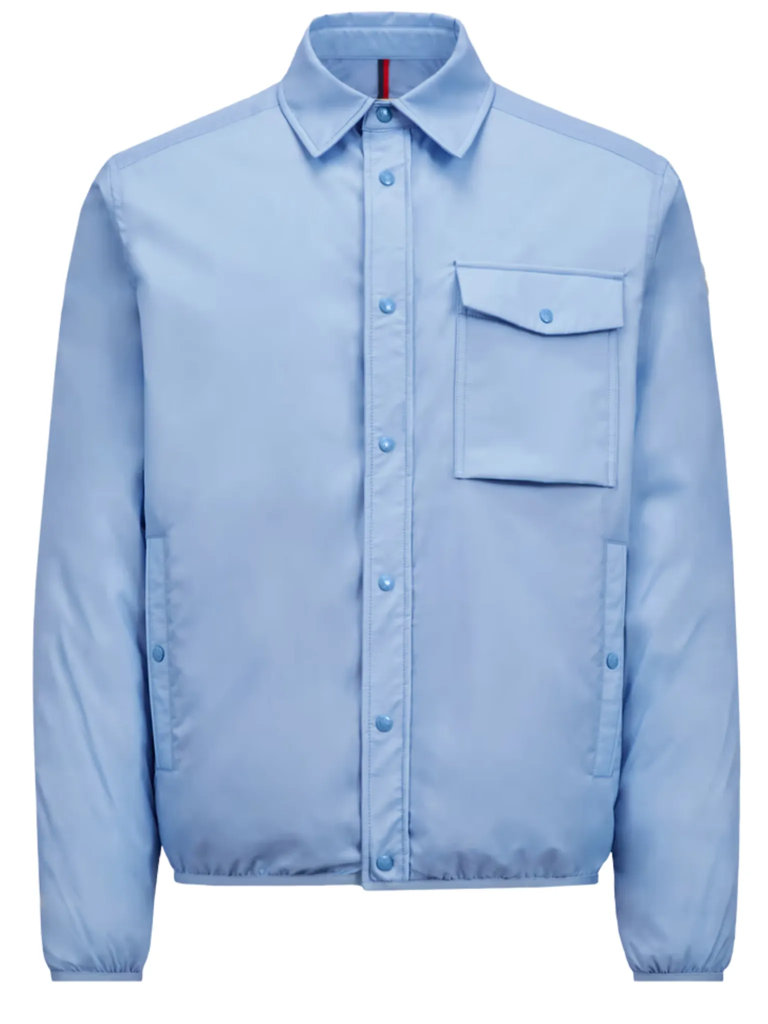MONCLER Arpont Down Shirt Jacket Light Blue