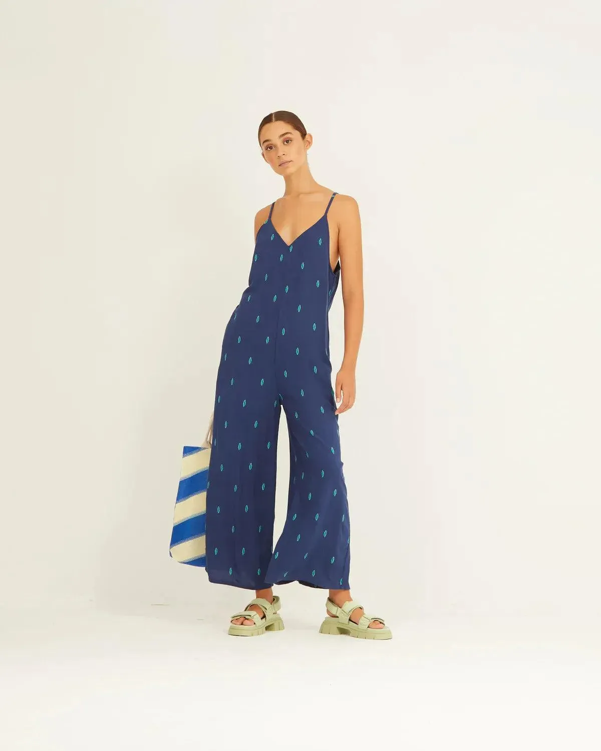 Mono Xantik Tirantes Navy Feather