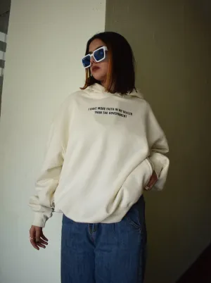 More Faith In My Dealer : Heavyweight Baggy Hoodie For Men and Women