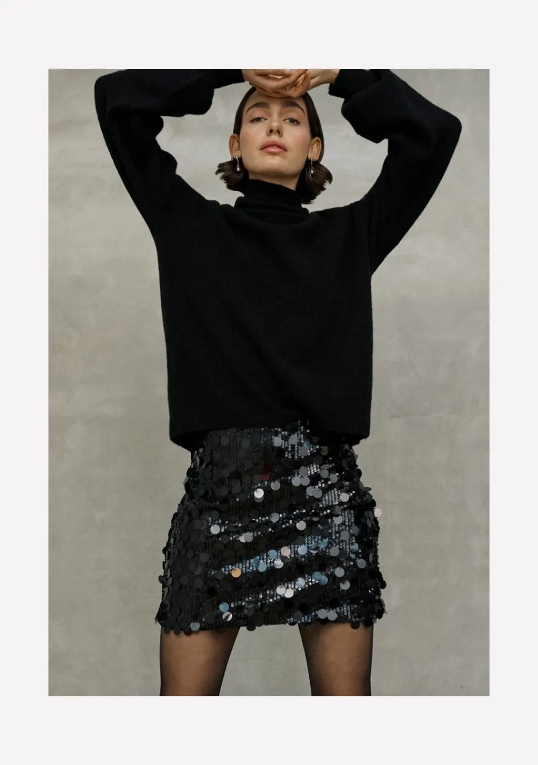 My Essential Wardrobe Lucky Skirt - Black