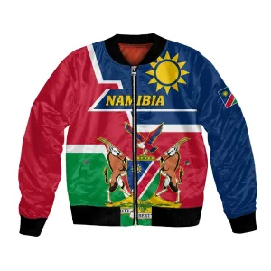 Namibia Independence Day Bomber Jacket with Coat of Arms in Unique Style LT01