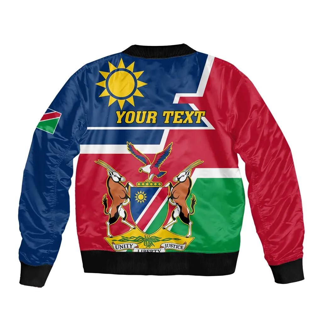 Namibia Independence Day Bomber Jacket with Coat of Arms in Unique Style LT01