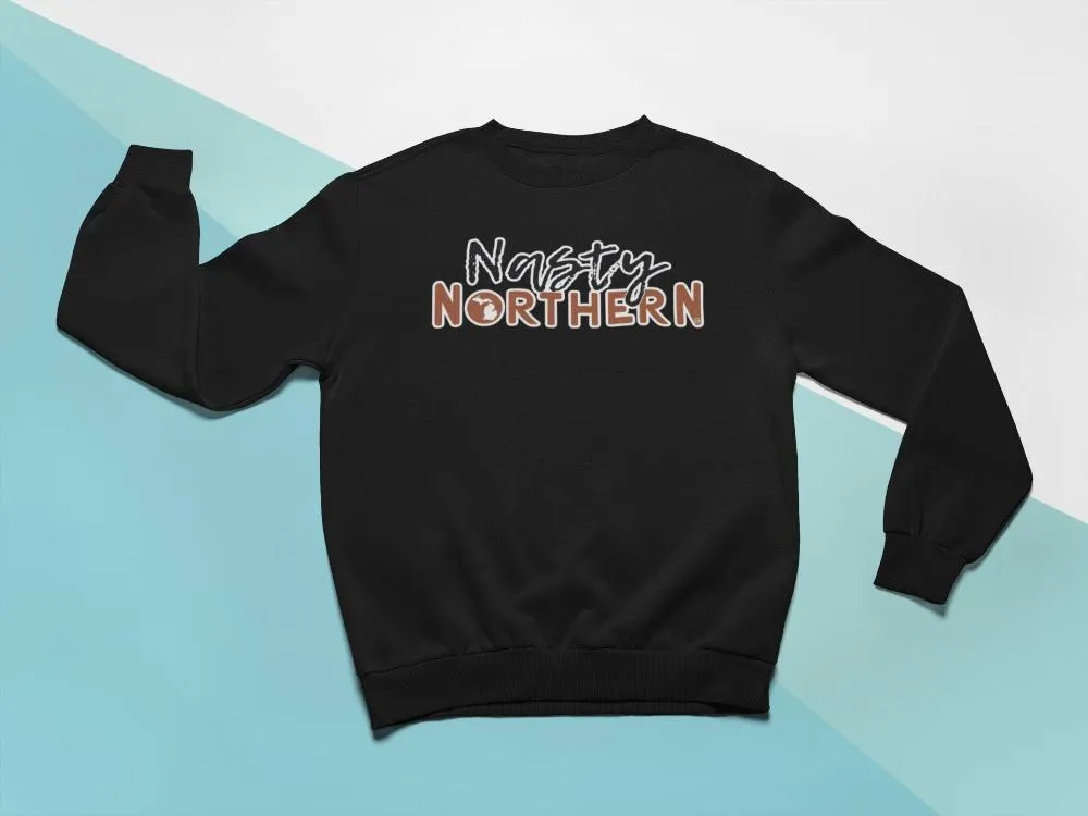 Nasty Northern Moose on the Loose Sweatshirt