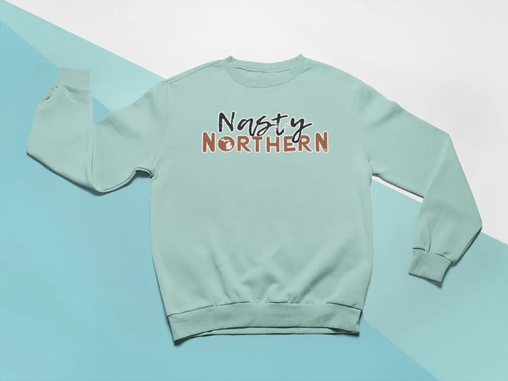 Nasty Northern Moose on the Loose Sweatshirt