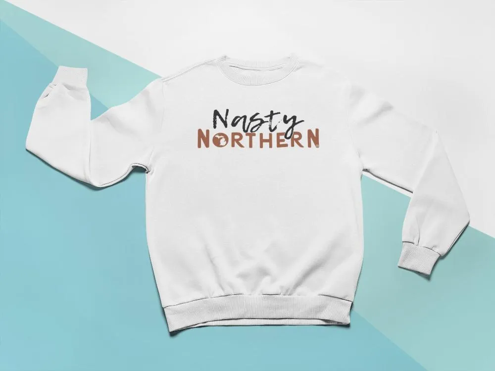 Nasty Northern Moose on the Loose Sweatshirt