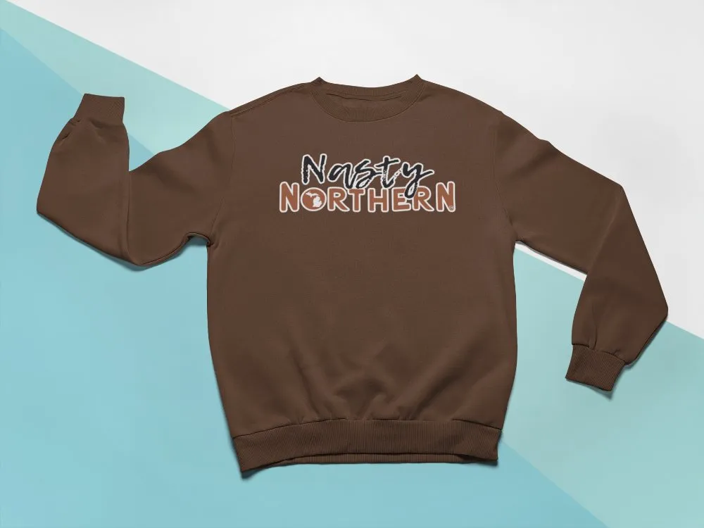 Nasty Northern Moose on the Loose Sweatshirt