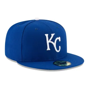 New Era 59Fifty Authentic Collection Kansas City Royals Game Hat - Royal