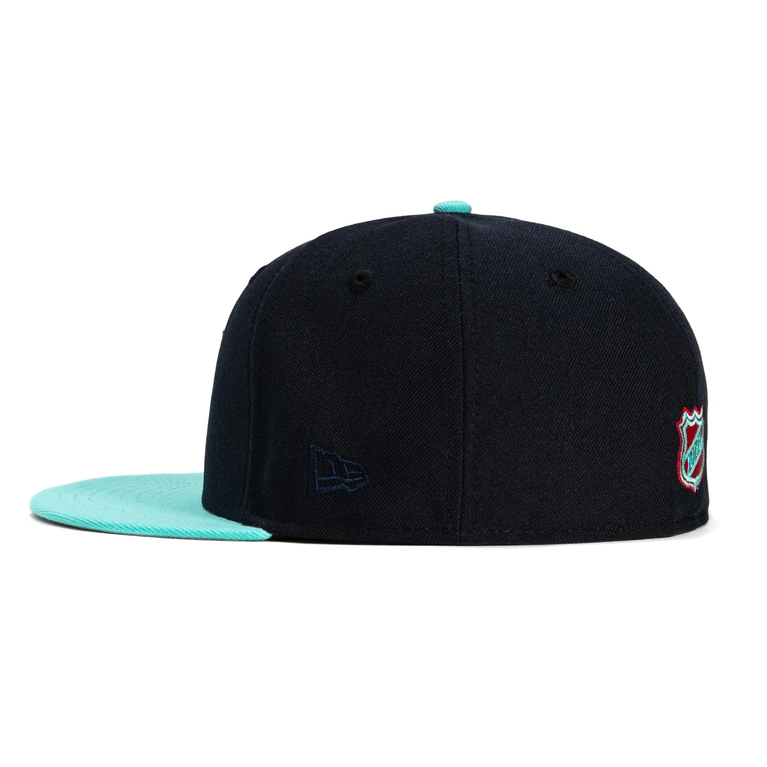 New Era 59Fifty Seattle Kraken Inaugural Patch Hat - Navy, Mint