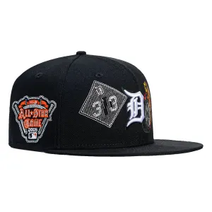 New Era 59Fifty State Stitch Detroit Tigers 2005 All Star Game Patch Hat - Navy