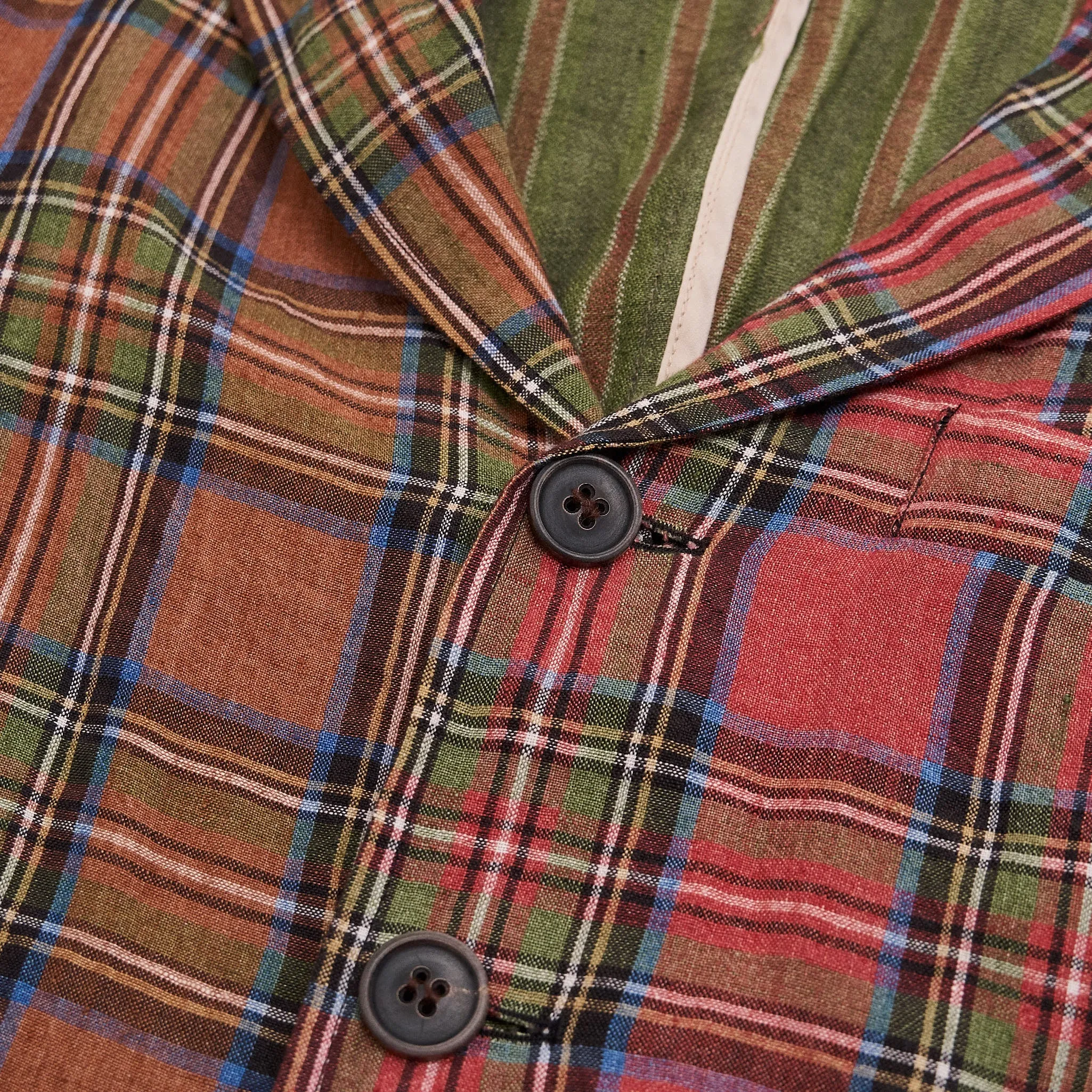 Nigel Cabourn Light Colorful Check Jacket