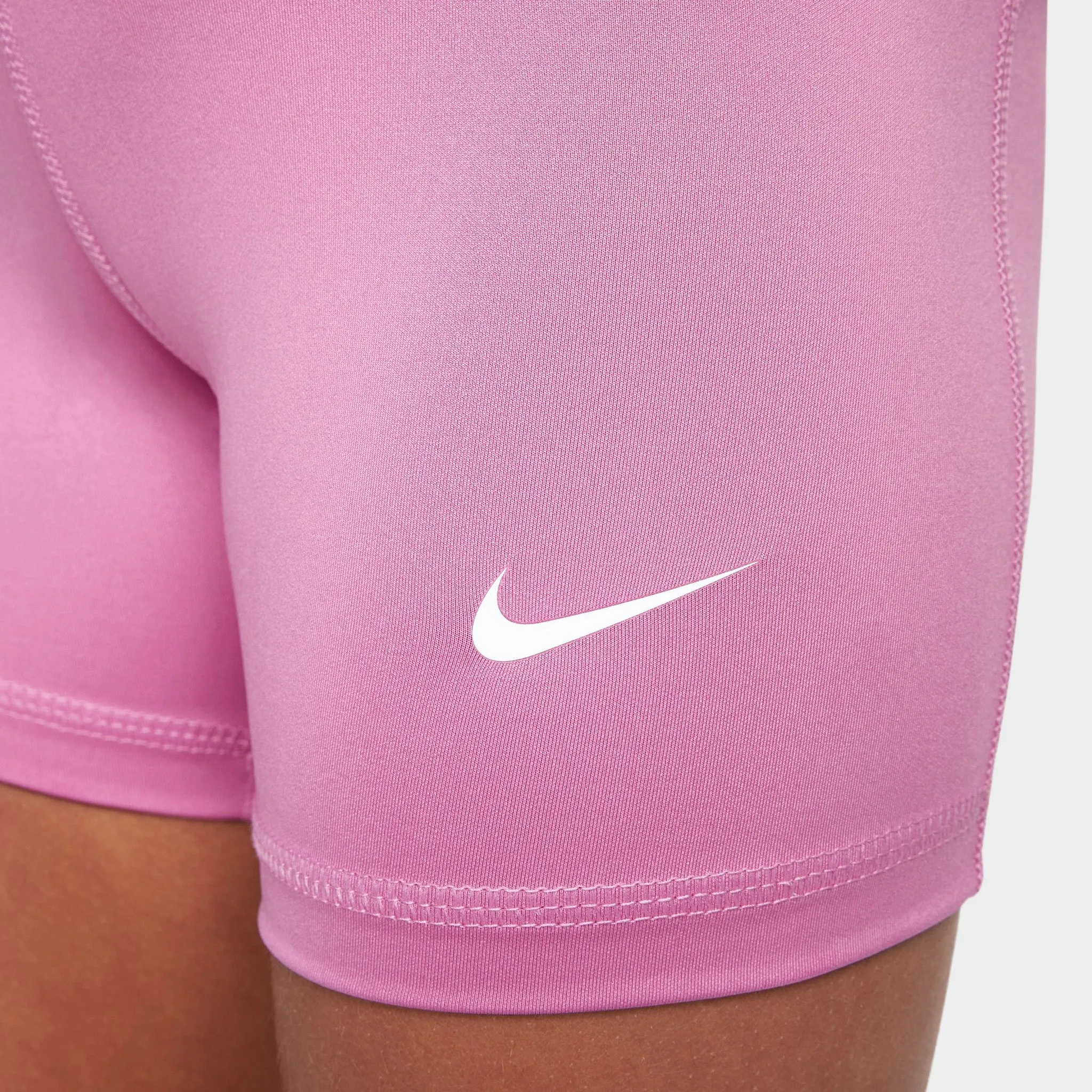 Nike Pro Girls' Shorts Magic Flamingo / White