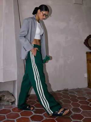 Nina | Relaxed Fit Trousers | Modern Sporty Look | Premium Cotton Blend