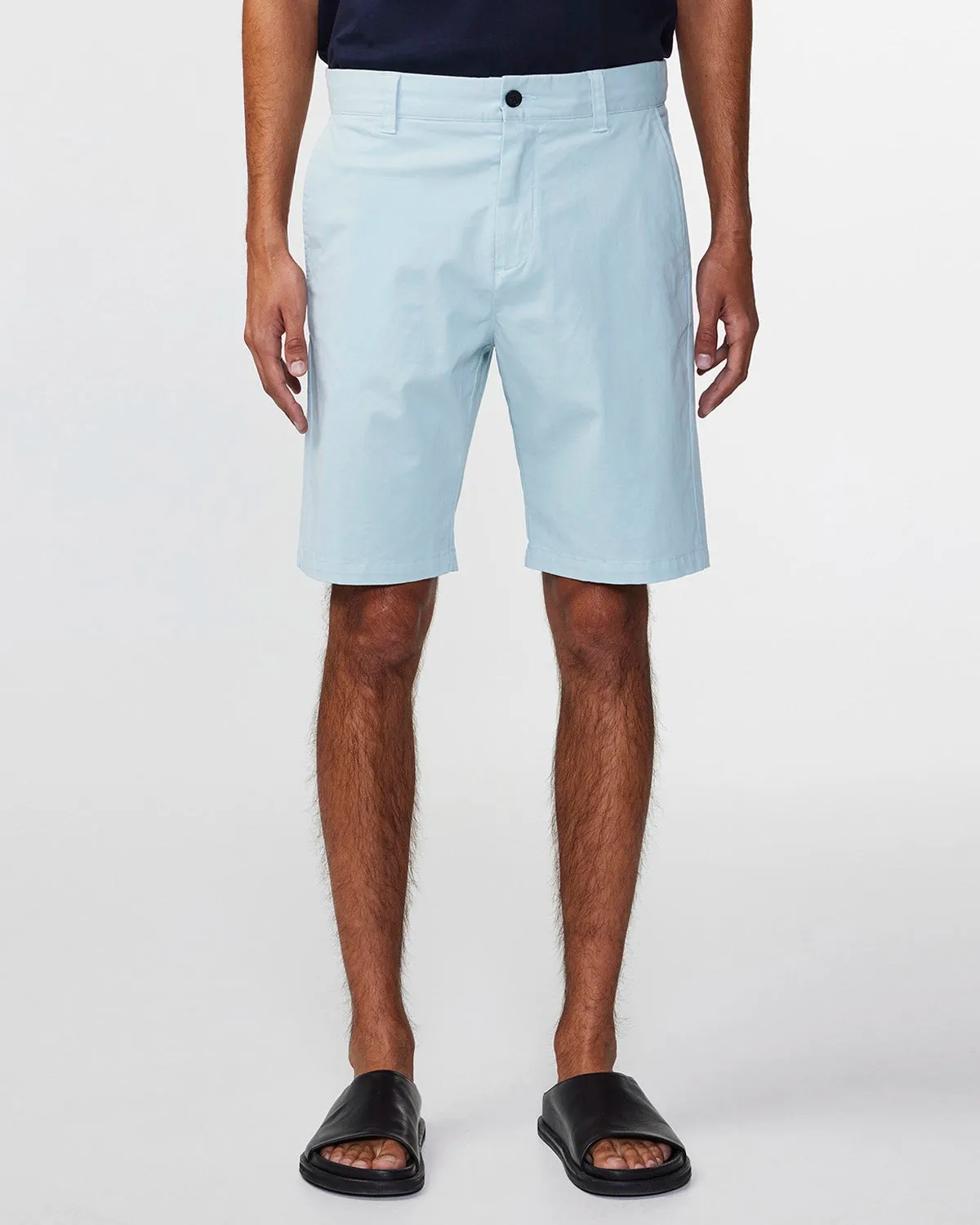 NN07 CROWN STRETCH BRUSHED COTTON TWILL STRAIGHT LEG SHORTS 1090