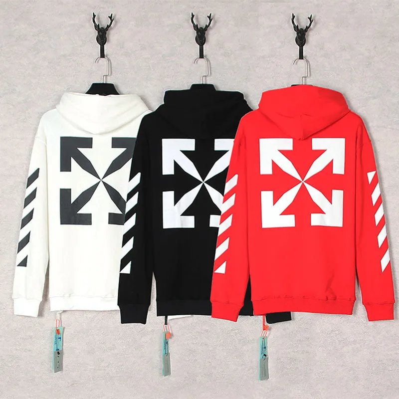 OFF-WHITE Mona Lisa Frame Pattern Hoodies