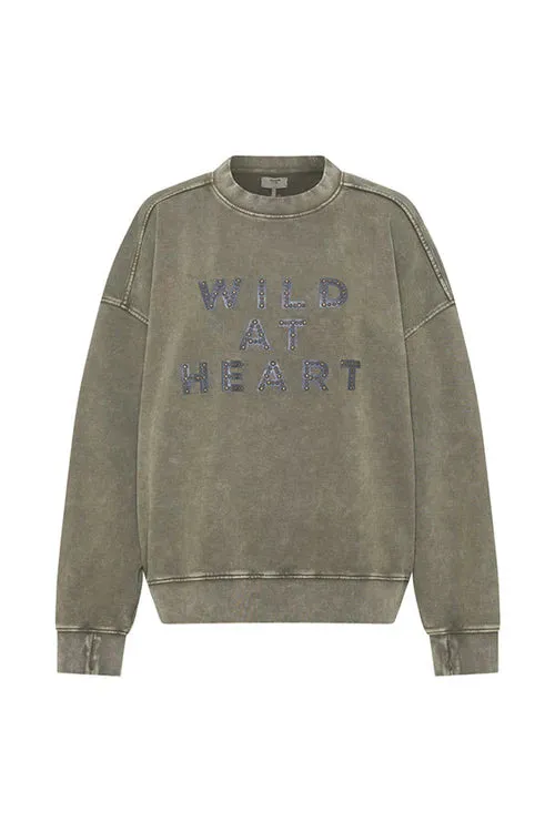 One Teaspoon Wild At Heart Studded Sweater