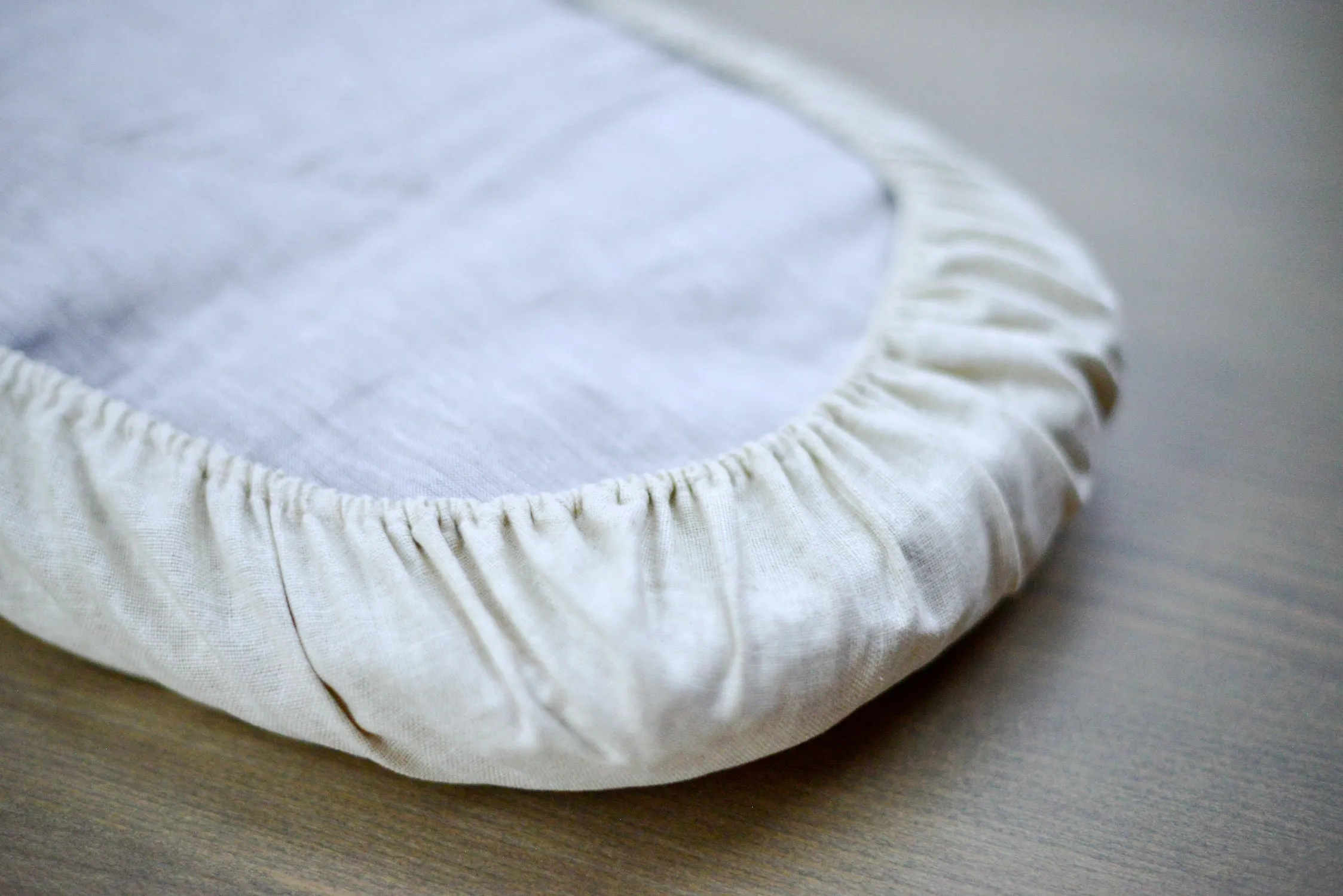 Organic Flax Linen Baby Bassinet Sheets