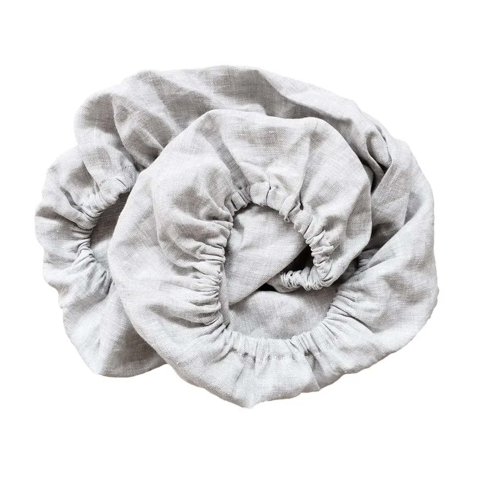 Organic Flax Linen Baby Bassinet Sheets
