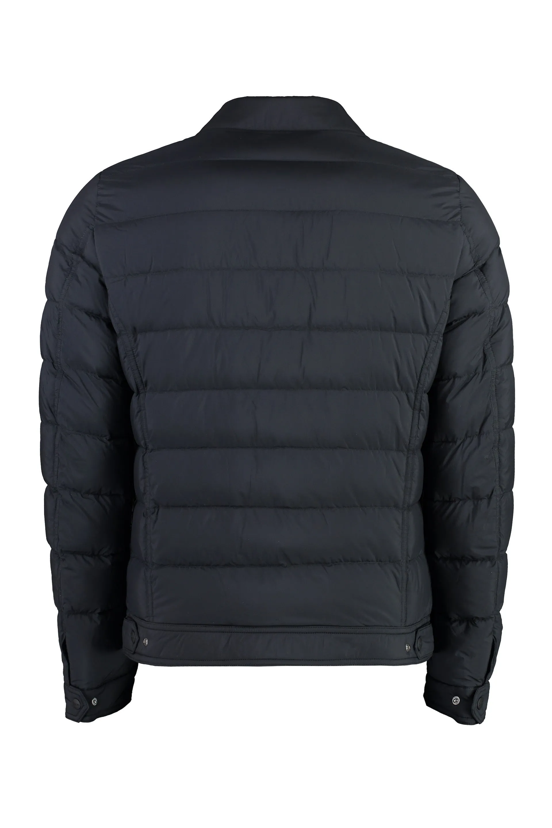 Padded jacket with snaps
