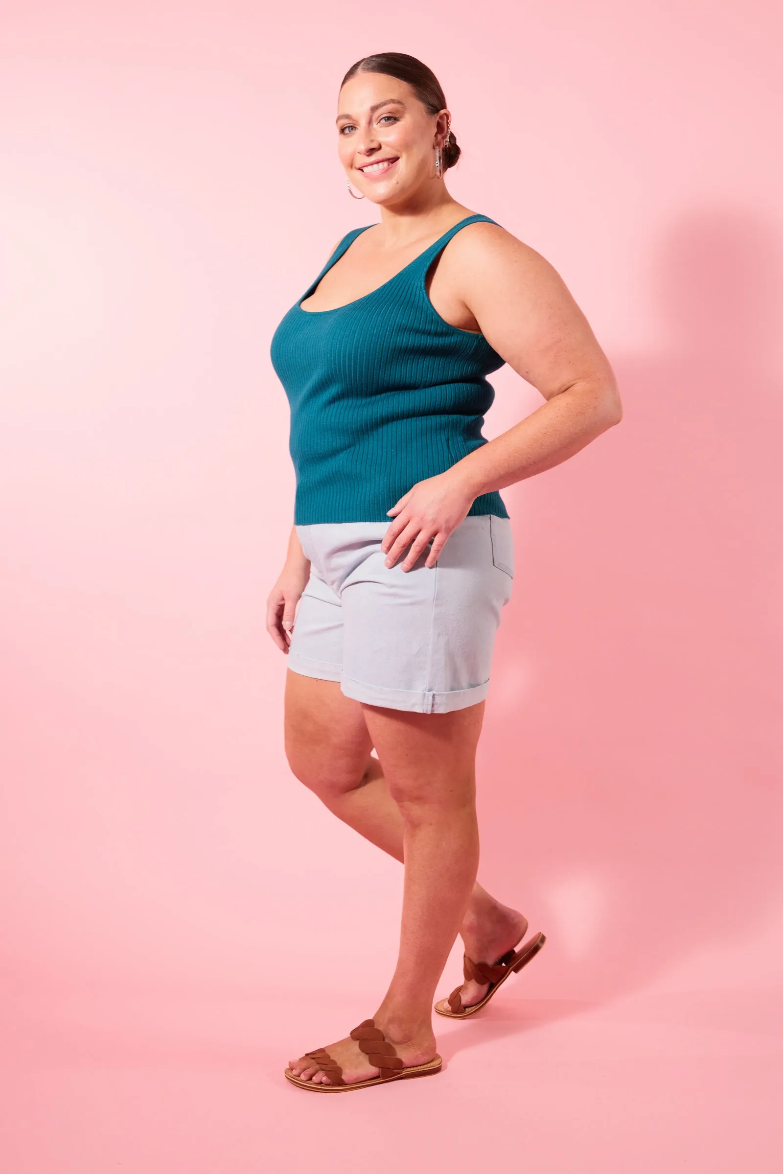 Pavilion Tank - Teal