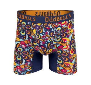Peace and Love - Mens Bamboo Boxer Shorts