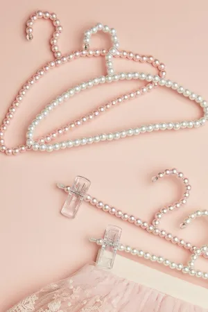 Pearl coat hanger
