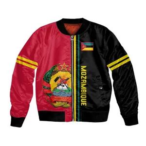 Personalised Mozambique Bomber Jacket Muzambhiki Coat Of Arms LT14