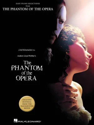 PHANTOM OF THE OPERA MOVIE EASY PIANO SELECTIONS