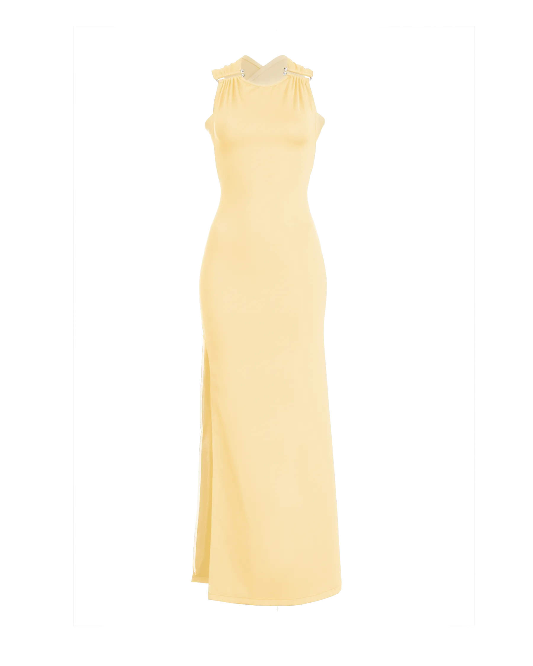 Piercing Dress Double Cream