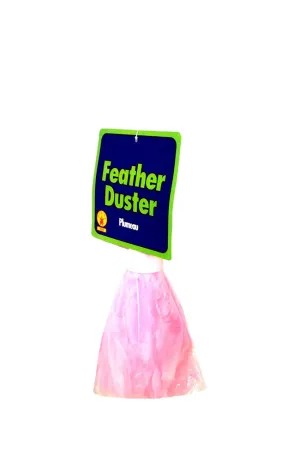 Pink Feather Duster