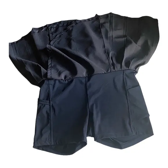 Pleated Black Skirt/Skort Tennis Skater Skort Women’s Size Medium Black NWT