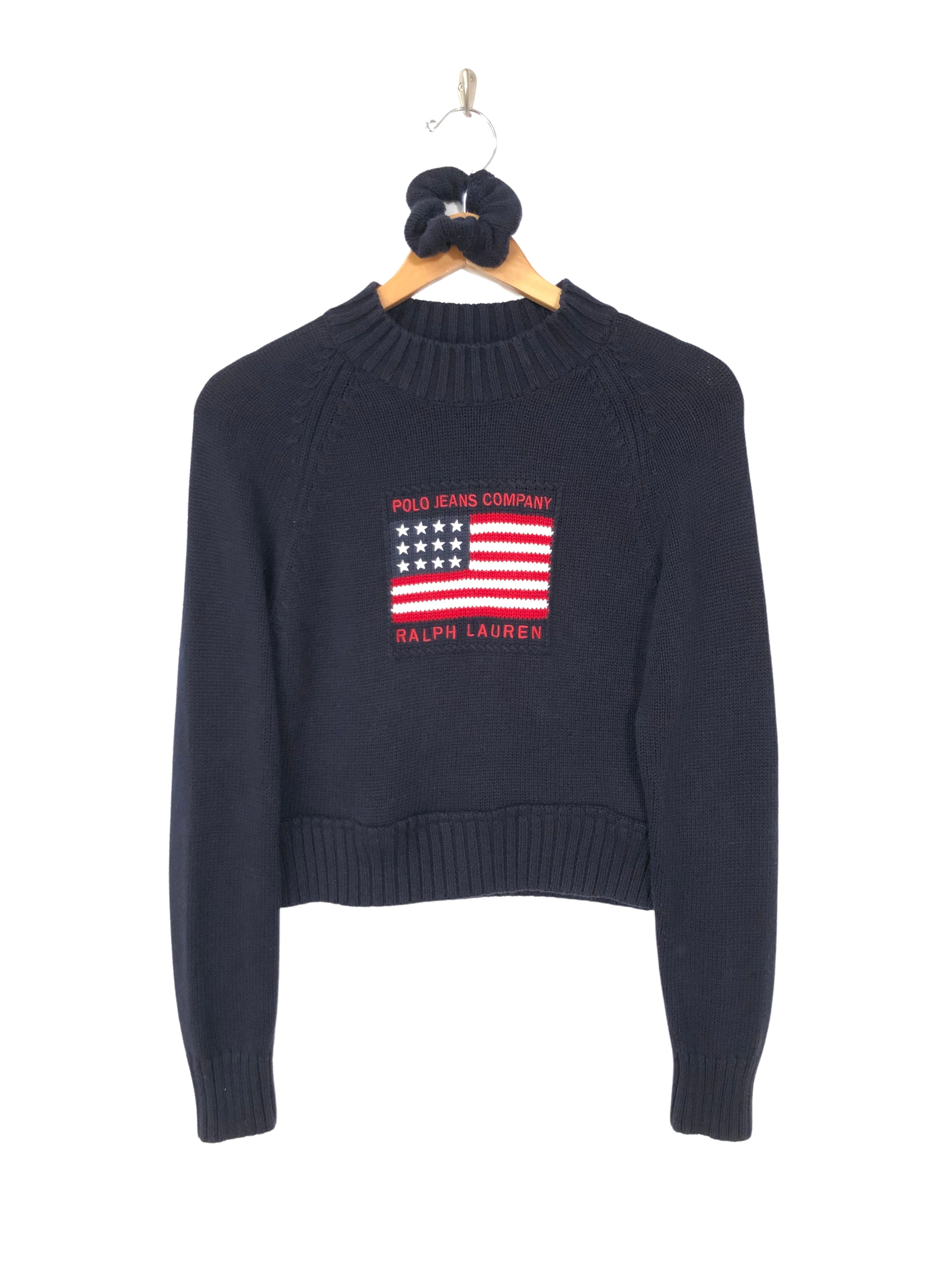 Polo Ralph Lauren Knitted Crop Top Set (XS/S)