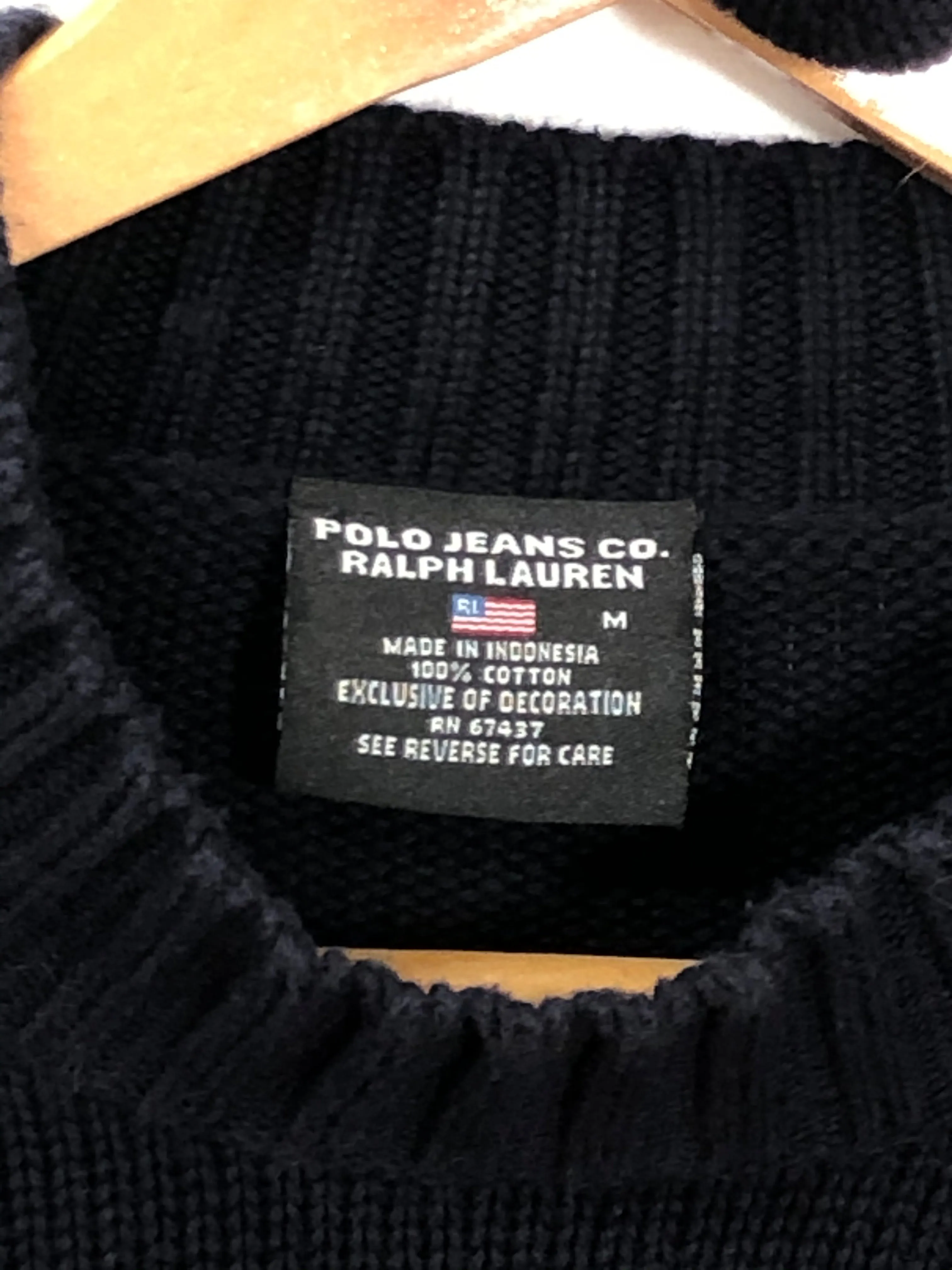 Polo Ralph Lauren Knitted Crop Top Set (XS/S)