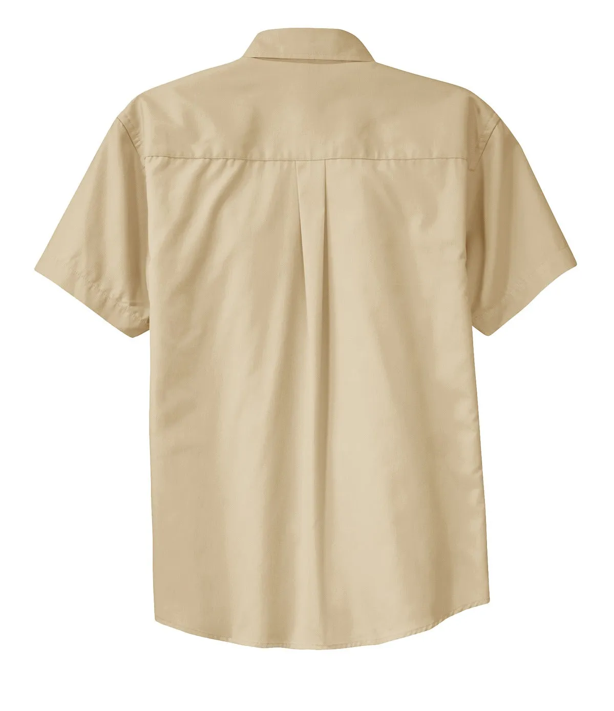 Port Authority Short Sleeve Easy Care Shirt.  S508 Stone